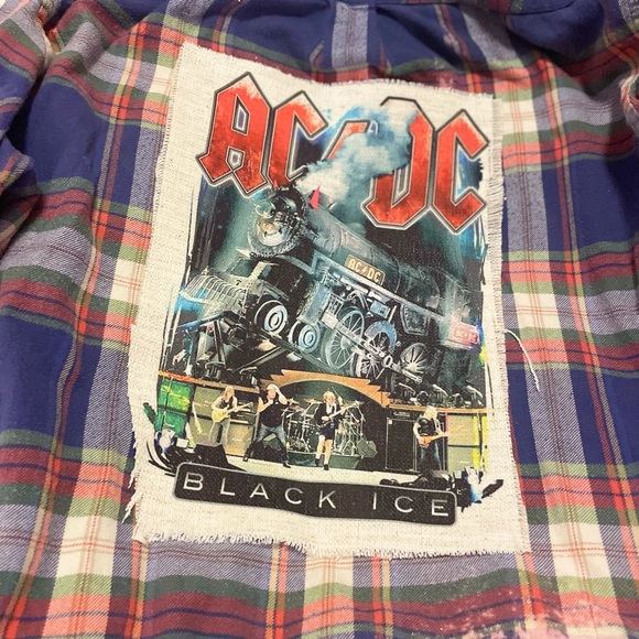 Vintage Flannel with patch - Picture 1 of 12